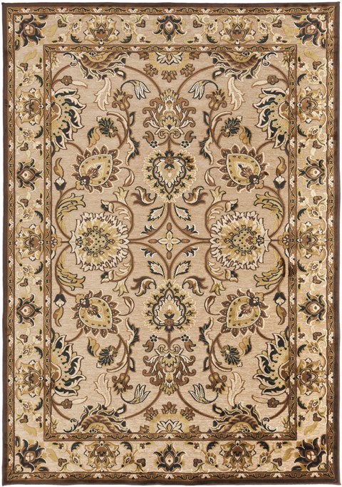 Surya Basilica White 52 X 76 Area Rug BSL7209-5276 800-36632 Image 0