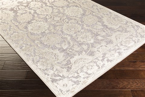 Surya Basilica Grey 52 X 76 Area Rug BSL7211-5276 800-36638 Image 1
