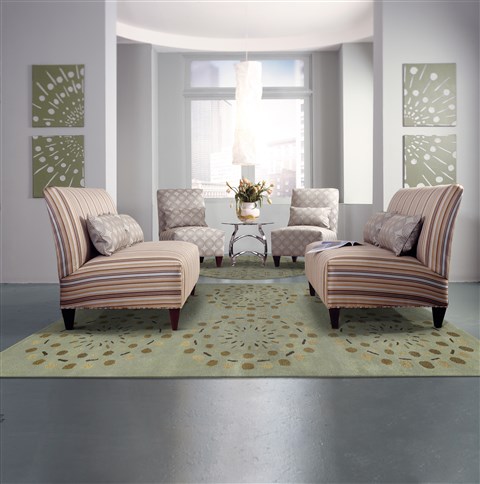 Surya Bombay Green 50 X 80 Area Rug BST428-58 800-36646 Image 5