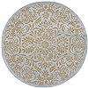 Surya Bombay Grey Round 80 X 80 Area Rug BST471-8RD 800-36655 Thumb 0