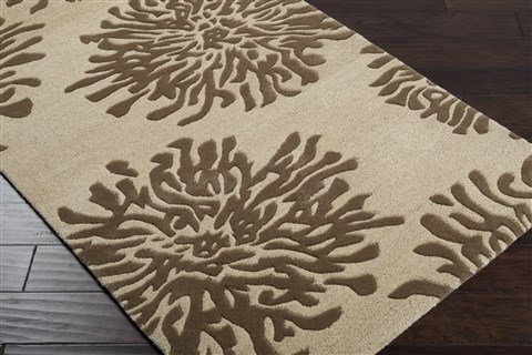 Surya Bombay Brown 90 X 130 Area Rug BST493-913 800-36663 Image 1