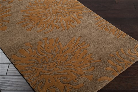 Surya Bombay Orange 33 X 53 Area Rug BST495-3353 800-36666 Image 1