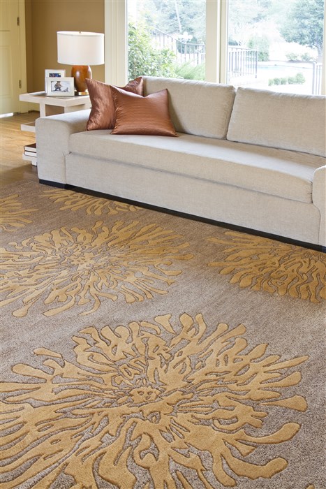 Surya Bombay Orange 33 X 53 Area Rug BST495-3353 800-36666 Image 4