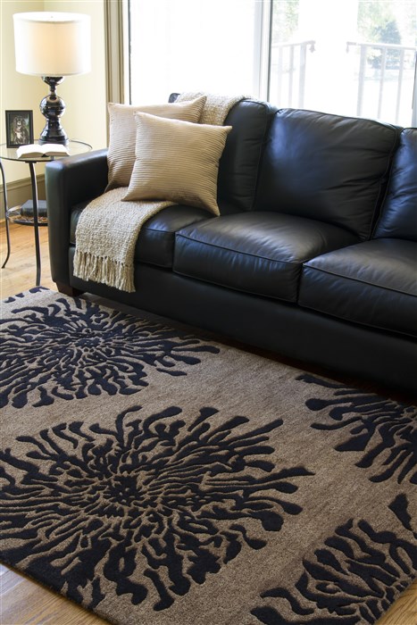 Surya Bombay Grey Runner 26 X 80 Area Rug BST496-268 800-36672 Image 2