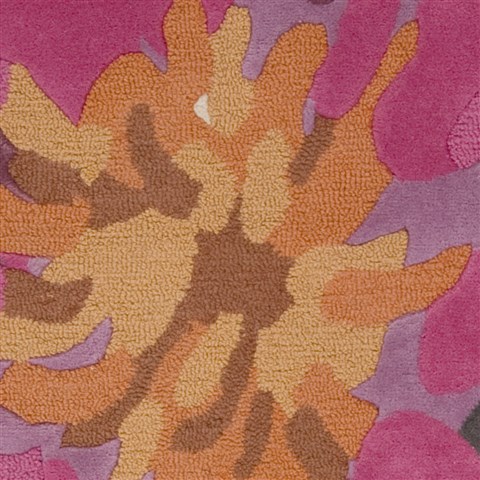 Surya Bombay Purple Runner 26 X 80 Area Rug BST529-268 800-36679 Image 1