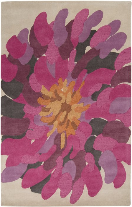 Surya Bombay Purple 50 X 80 Area Rug BST529-58 800-36681 Image 0