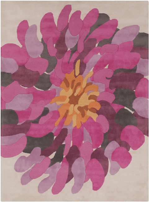 Surya Bombay Purple 80 X 110 Area Rug BST529-811 800-36682 Image 0