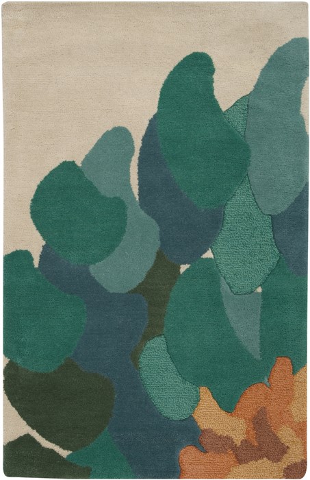Surya Bombay Green 20 X 30 Area Rug BST530-23 800-36685 Image 0