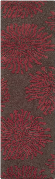 Surya Bombay Red Runner 26 X 80 Area Rug BST539-268 800-36693 Image 0
