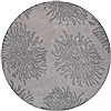 Surya Bombay Grey Round 80 X 80 Area Rug BST540-8RD 800-36704 Thumb 0