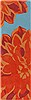 Surya Budding Orange Runner 26 X 80 Area Rug BUD2000-268 800-36707 Thumb 0