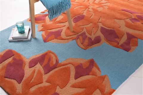 Surya Budding Orange 36 X 56 Area Rug BUD2000-3656 800-36708 Image 3