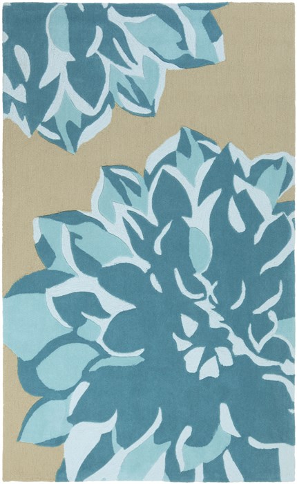 Surya Budding Blue 20 X 30 Area Rug BUD2003-23 800-36721 Image 0