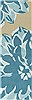 Surya Budding Blue Runner 26 X 80 Area Rug BUD2003-268 800-36722 Thumb 0