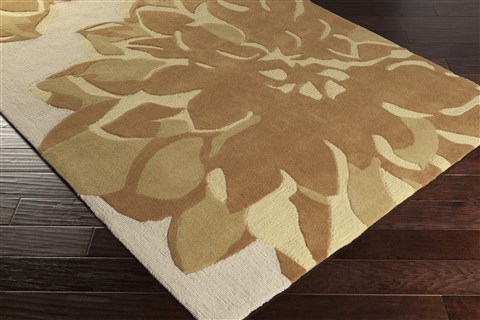 Surya Budding Yellow 36 X 56 Area Rug BUD2004-3656 800-36728 Image 1