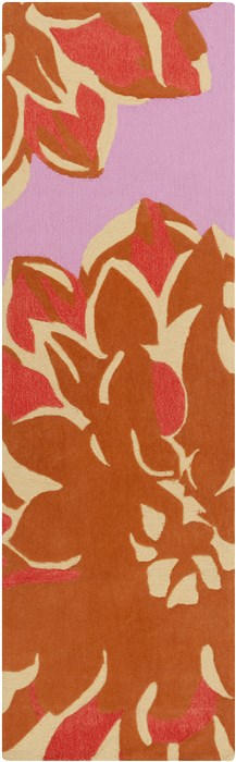 Surya Budding Purple Runner 26 X 80 Area Rug BUD2005-268 800-36732 Image 0
