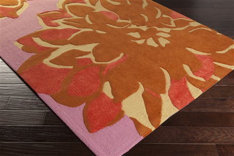 Surya Budding Purple 36 X 56 Area Rug BUD2005-3656 800-36733 Image 1