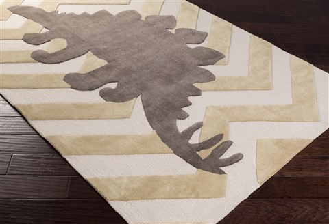 Surya Budding White 36 X 56 Area Rug BUD2006-3656 800-36738 Image 1