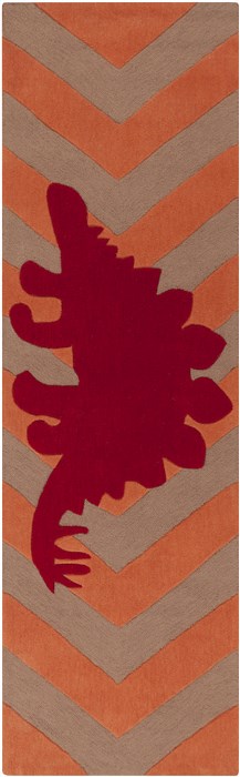 Surya Budding Red Runner 26 X 80 Area Rug BUD2007-268 800-36742 Image 0