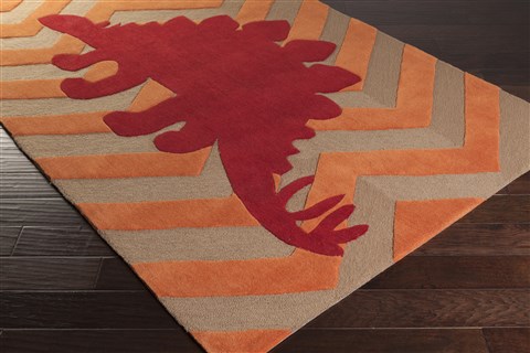 Surya Budding Red 50 X 80 Area Rug BUD2007-58 800-36744 Image 1