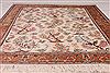 Qum Beige Hand Knotted 35 X 50 Area Rug 254-36753 Thumb 3