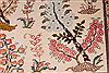 Qum Beige Hand Knotted 35 X 50 Area Rug 254-36753 Thumb 6