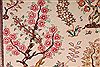 Qum Beige Hand Knotted 35 X 50 Area Rug 254-36753 Thumb 8
