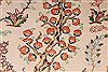 Qum Beige Hand Knotted 35 X 50 Area Rug 254-36753 Thumb 9