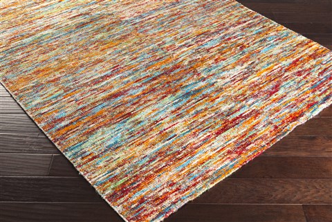 Surya Bazaar Red 80 X 110 Area Rug BZR8000-811 800-36759 Image 1