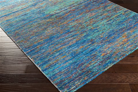 Surya Bazaar Blue 20 X 30 Area Rug BZR8005-23 800-36772 Image 1