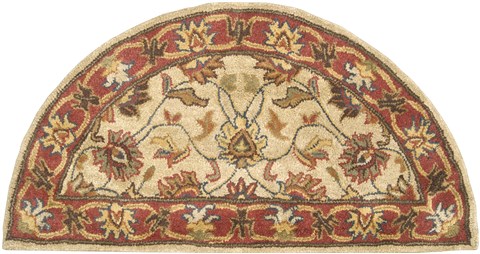 Surya Caesar Brown Half Round 20 X 40 Area Rug CAE1001-24HM 800-36784 Image 0