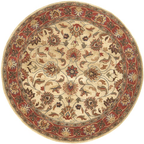 Surya Caesar Brown Round 60 X 60 Area Rug CAE1001-6RD 800-36793 Image 0