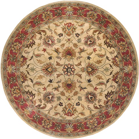 Surya Caesar Brown Round 80 X 80 Area Rug CAE1001-8RD 800-36798 Image 0