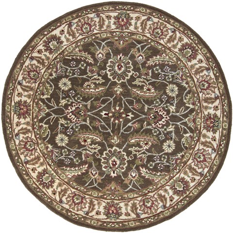 Surya Caesar Brown Round 60 X 60 Area Rug CAE1003-6RD 800-36815 Image 0