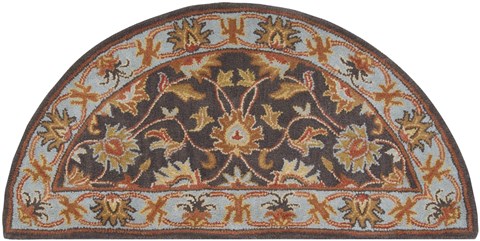Surya Caesar Grey Half Round 20 X 40 Area Rug CAE1004-24HM 800-36828 Image 0