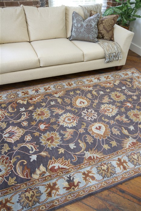 Surya Caesar Grey Square 40 X 40 Area Rug CAE1004-4SQ 800-36834 Image 2