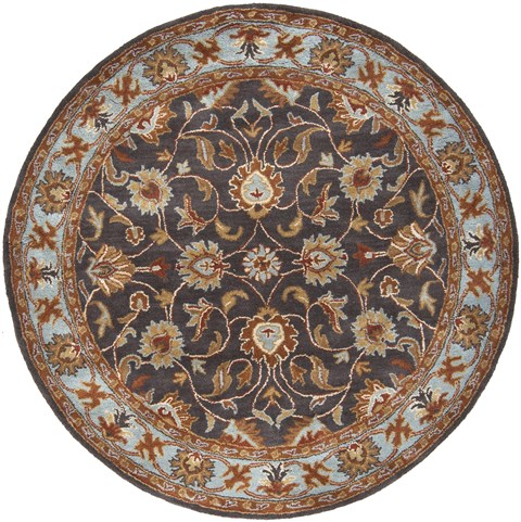 Surya Caesar Grey Round 60 X 60 Area Rug CAE1004-6RD 800-36838 Image 0