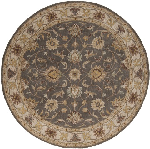 Surya Caesar Grey Round 40 X 40 Area Rug CAE1005-4RD 800-36855 Image 0
