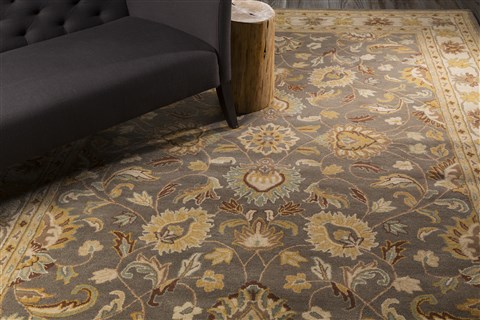 Surya Caesar Grey Square 40 X 40 Area Rug CAE1005-4SQ 800-36856 Image 1