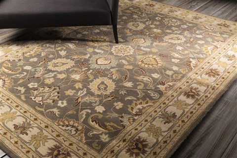 Surya Caesar Grey Square 40 X 40 Area Rug CAE1005-4SQ 800-36856 Image 3
