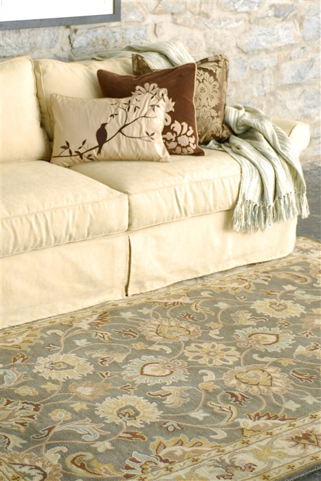 Surya Caesar Grey Square 40 X 40 Area Rug CAE1005-4SQ 800-36856 Image 6
