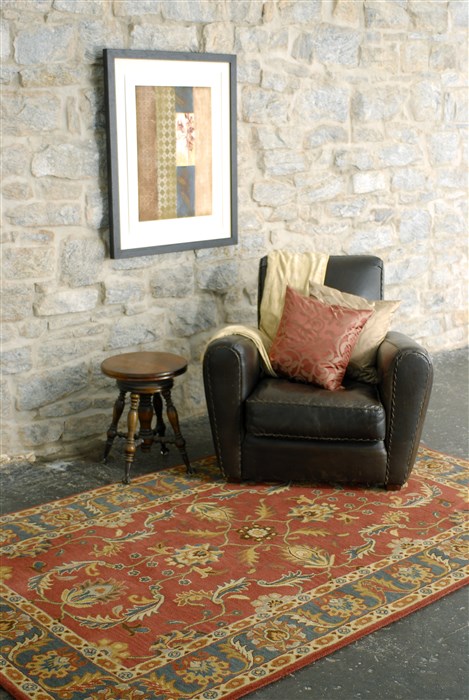Surya Caesar Red Runner 26 X 80 Area Rug CAE1007-268 800-36874 Image 8