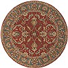 Surya Caesar Red Round 60 X 60 Area Rug CAE1007-6RD 800-36882 Thumb 0