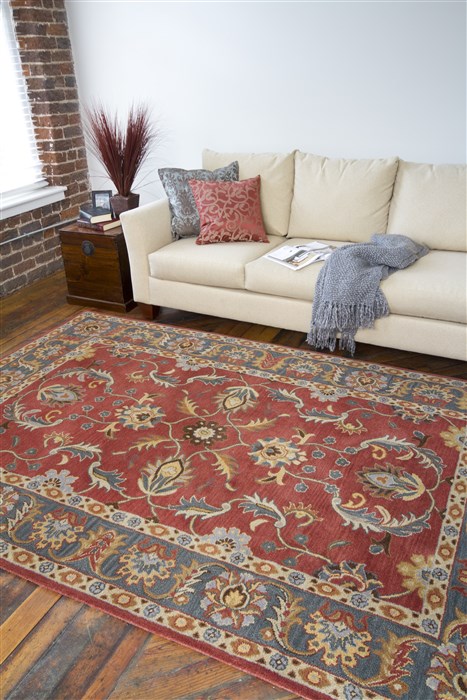 Surya Caesar Red 76 X 96 Area Rug CAE1007-7696 800-36884 Image 6