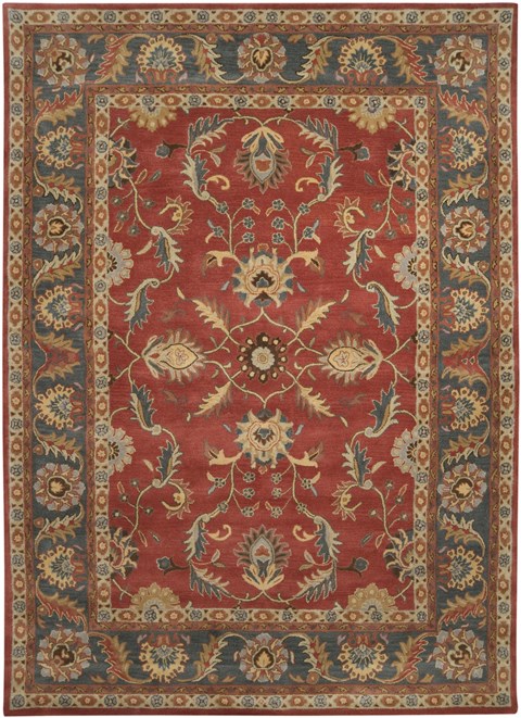 Surya Caesar Red 76 X 96 Area Rug CAE1007-7696 800-36884 Image 0