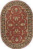 Surya Caesar Red Oval 80 X 100 Area Rug CAE1007-810OV 800-36885 Thumb 0