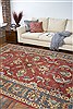 Surya Caesar Red Square 80 X 80 Area Rug CAE1007-8SQ 800-36888 Thumb 4