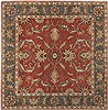 Surya Caesar Red Square 80 X 80 Area Rug CAE1007-8SQ 800-36888 Thumb 0