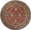 Surya Caesar Red Round 99 X 99 Area Rug CAE1007-99RD 800-36890 Thumb 0