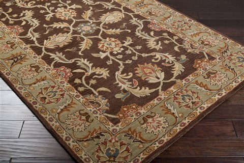 Surya Caesar Brown 120 X 150 Area Rug CAE1009-1215 800-36893 Image 1
